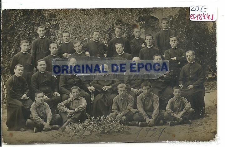 Postkarten: (PS-48441)FOTOGRAFIA DE ESPLUGA DE FRANCOLI-SEMINARISTAS.A&Ntilde;O 1927