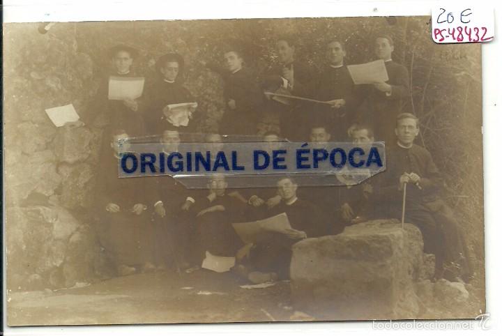 Postkarten: (PS-48432)POSTAL FOTOGRAFICA DE LA ESPLUGA DE FRANCOLI-SEMINARISTAS