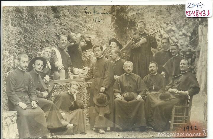 Postkarten: (PS-48431)POSTAL FOTOGRAFICA DE LA ESPLUGA DE FRANCOLI-SEMINARISTAS.A&Ntilde;O 1922