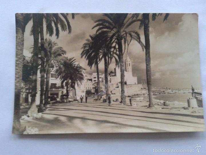 Postales: POSTAL -- SITGES - PASEO -- USADA -- - Foto 1