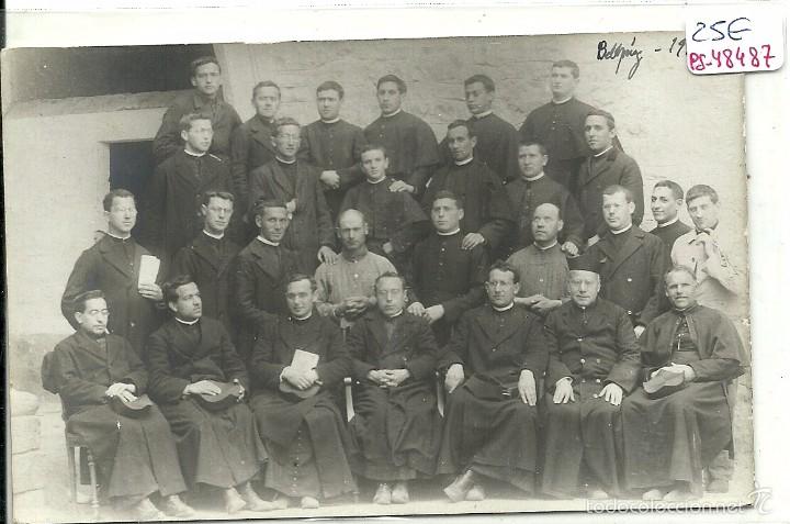 Postcards: (PS-48487)POSTAL FOTOGRAFICA DE BELLPUIG-SEMINARISTAS,1921