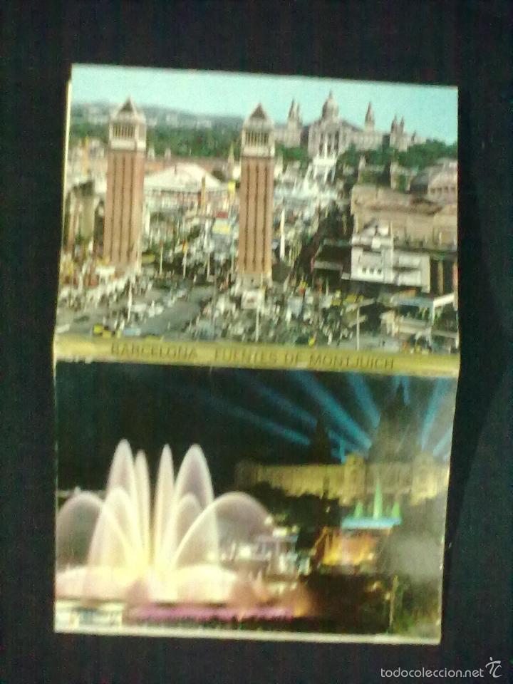 Postales: FUENTES DE MONTJUICH - Foto 1