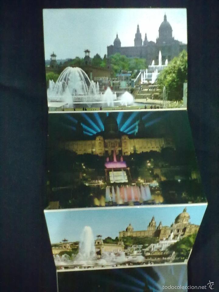 Postales: FUENTES DE MONTJUICH - Foto 2