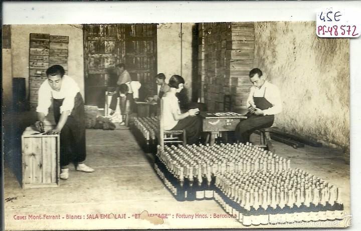 Postkarten: (PS-48572)POSTAL FOTOGRAFICA DE BLANES-CAVES MONT-FERRANT FORTUNY HERMANOS