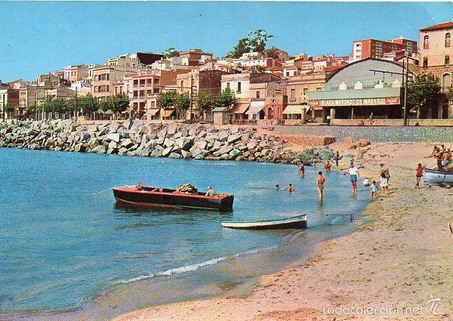 Postales: Masnou - 340 Playa - Vista parcial