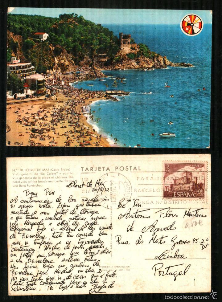 Postales: LLORET DE MAR (COSTA BRAVA) - postcard - Foto 1