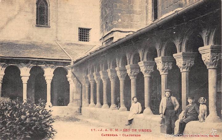 Postales: SEO DE URGEL.- CATEDRAL-CLAUSTROS - Foto 1