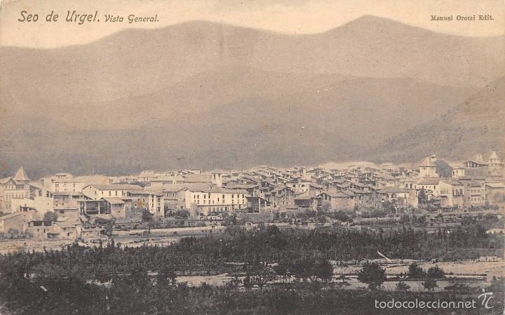 Postales: SEO DE URGEL.- VISTA GENERAL - Foto 1