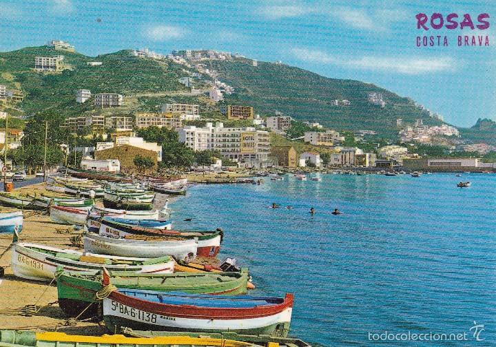 Postales: Rosas costa brava (escrita) - Foto 1