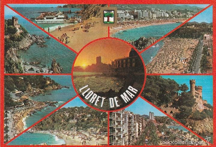 Postales: N&ordm; 25985 POSTAL LLORET DE MAR GIRONA - Foto 1