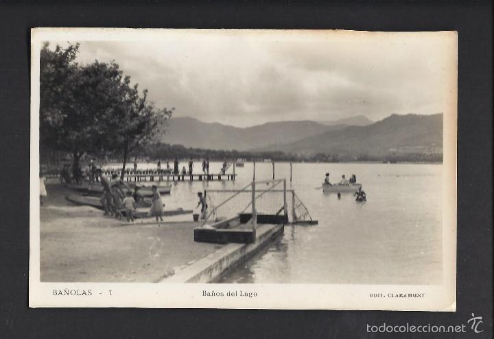 Postales: Postal de Ba&ntilde;olas. Banyoles. No circulada. - Foto 1