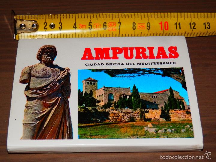 Cartoline: AMPURIES CIUDAD GRIEGA DEL MEDITERRANEO POSTALPOSTALES DESPLEGABLE DESPLEGABLES FABREGAT