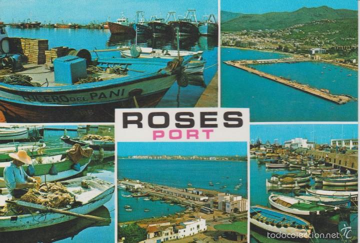 Postales: (142) ROSES. COSTA BRAVA. PUERTO - Foto 1