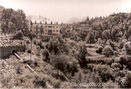 Cartoline: ANTIGUA POSTAL CASTELLAR DE N'HUG HOSTAL LES FONTS FOTO DESEURAS