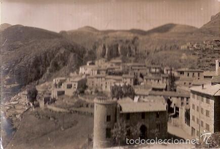 Postales: ANTIGUA POSTAL N&ordm; 2 CASTELLAR DE NUCH VISTA PARCIAL COMERCIAL PRAT