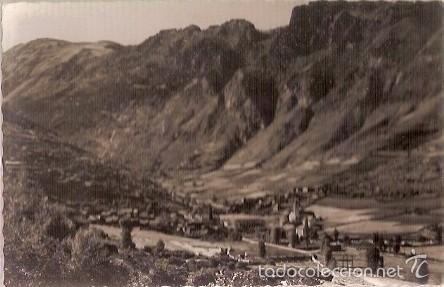 Postales: ANTIGUA POSTAL 129 VALLE DE ESPOT LERIDA ESPOT VISTA GENERAL ESCRITA EDICION OFICINA DE TURISMO POBL