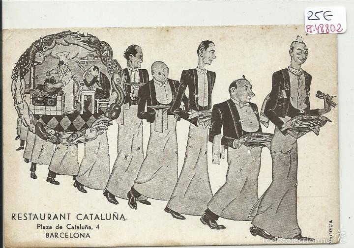 Postkarten: (PS-48802)POSTAL DE BARCELONA-RESTAURANT CATALU&Ntilde;A