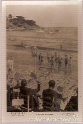 Cartoline: ANTIGUA POSTAL 34 S'AGARO COSTA BRAVA L'AIROSA SARDANA ZERKOWITZ