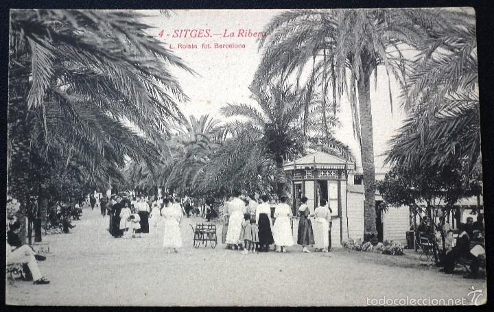 Postales: SITGES - 4 LA RIBERA - FOT. ROISIN - Foto 1