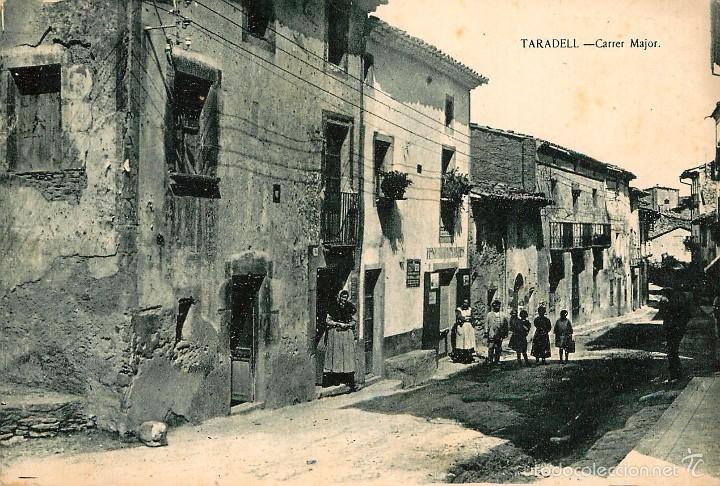 Cartoline: a03261taradell - carrer major - mumbru