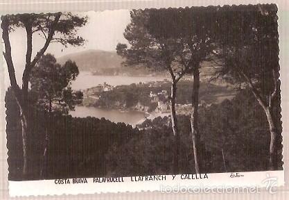 Cartes Postales: ANTIGUA POSTAL COSTA BRAVA LLAFRANCH Y CALELLA PUIGNAU