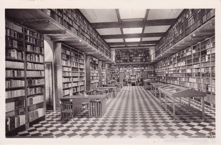 Postcards: Palacio de Perelada Biblioteca (sin circular)