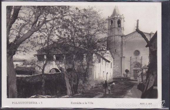 Postales: POSTAL PALAUTORDERA ENTRADA A LA VILA - Foto 1