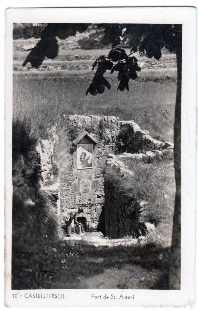 Postais: a00972 castellter&ccedil;ol - font de sant antoni - n&ordm;10