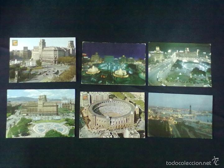 Postales: SEIS POSTALES DE BARCELONA - Foto 1