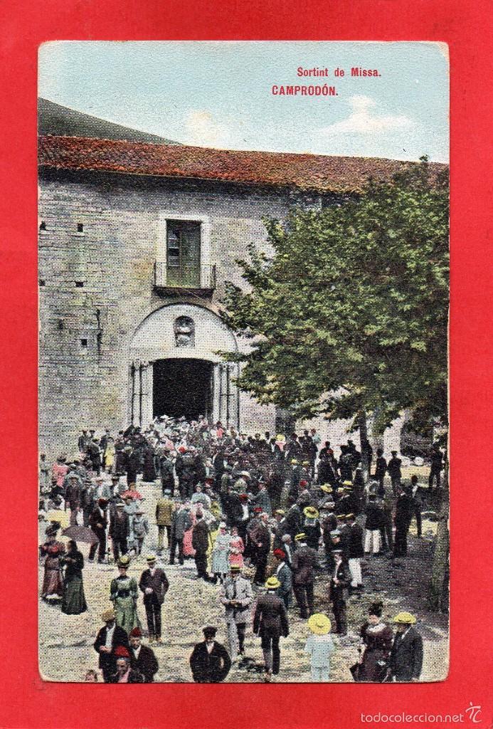 Postales: camprod&oacute;n. sortint de missa - Foto 1
