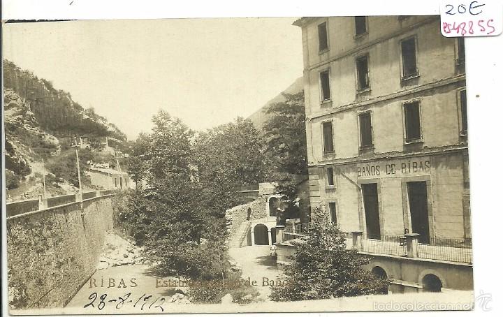 Postales: (PS-48855)POSTAL FOTOGRAFICA DE RIBAS-ESTABLECIMIENTO DE BA&Ntilde;OS