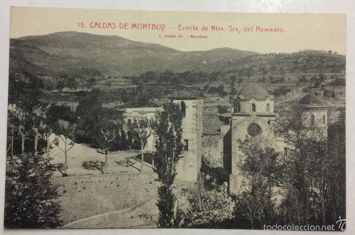 Postkarten: CALDAS DE MONTBUY. ERMITA DE NTRA SRA DEL REMEDIO. (L. ROISIN. N&ordm; 15)
