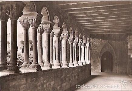 Postkarten: ANTIGUA POSTAL 103 SANTA MARIA DEL MONTSENY DETALL DEL CLAUSTRE ESCRITA 1963 JORI