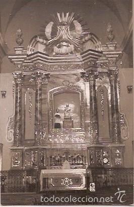 Postkarten: ANTIGUA POSTAL CUBELLS ALTAR MAYOR DEL CASTELL ESCRITA 1962