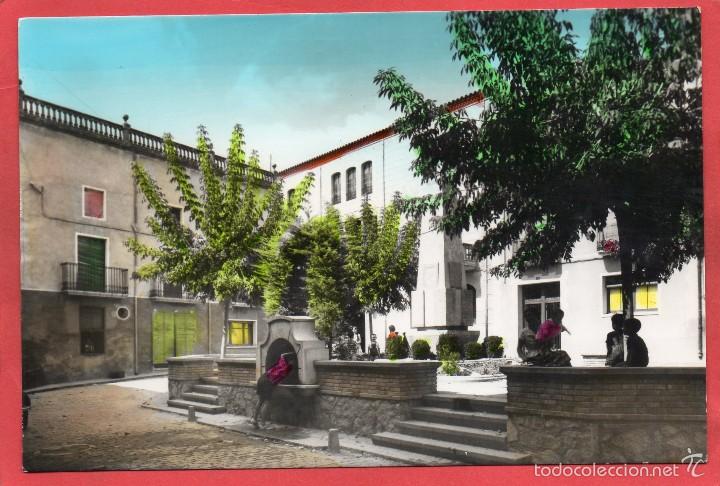 Postales: riudoms. 10 plaza. coloreada. raymond