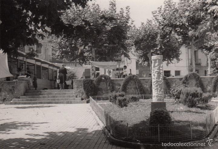 Postales: POSTAL FOTOGRAFICA DE ARGENTONA-PLAZA GENERAL MOLA -FOTO GUELL-ARGENTONA