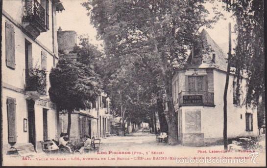 Postcards: POSTAL VALLE DE ARAN LES AVENIDA DE LOS BA&Ntilde;OS