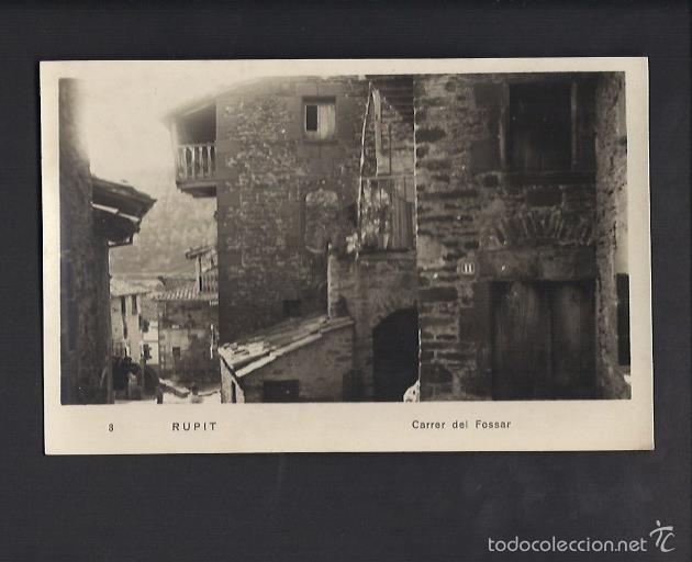 Postales: Postal de Rupit. Carrer del Fossar - Foto 1