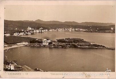 Postkarten: ANTIGUA POSTAL 12 CADAQUES VISTA PANORAMICA EDIT NADAL  ESCRITA 1947