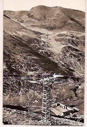 Cartoline: ANTIGUA POSTAL NURIA 10612 P O EL SANTUARIO DESDE EL TELEDILLA DEL PICO DEL AGUILA ESCRITA 1960 ZERK