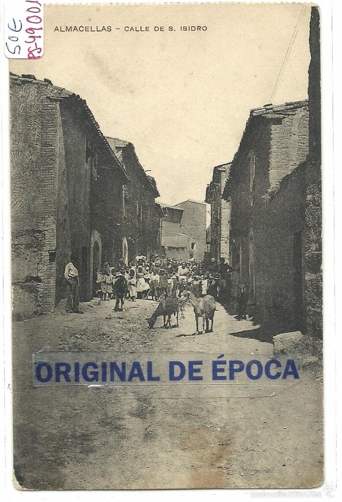 Postkarten: (PS-49001)POSTAL DE ALMACELLAS-CALLE DE S.ISIDRO