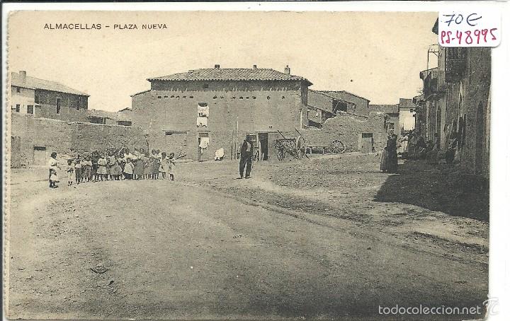 Postcards: (PS-48995)POSTAL DE ALMACELLAS-PLAZA NUEVA
