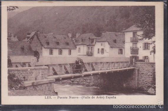 Postcards: POSTAL LES PUENTE NUEVO VALLE DE ARAN