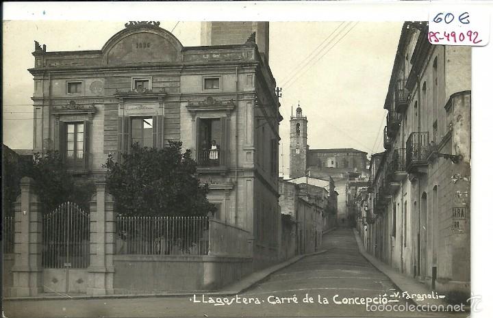 Postcards: (PS-49092)POSTAL FOTOGRAFICA DE LLAGOSTERA-CARRE DE LA CONCEPCIO.V.FARGNOLI
