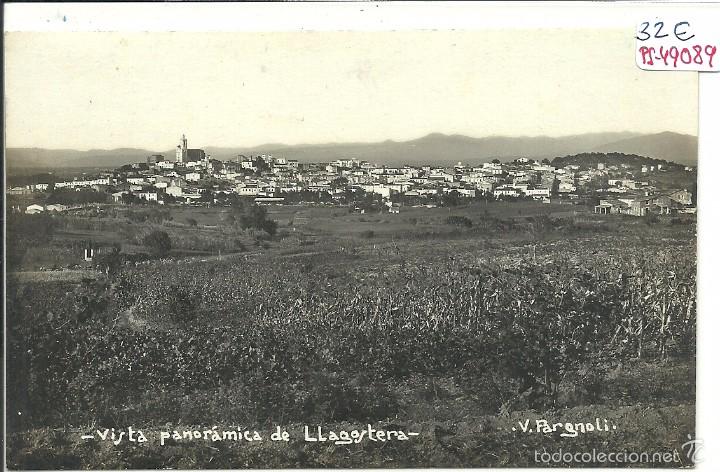 Postcards: (PS-49089)POSTAL FOTOGRAFICA DE LLAGOSTERA-VISTA PANORAMICA.V.FARGNOLI