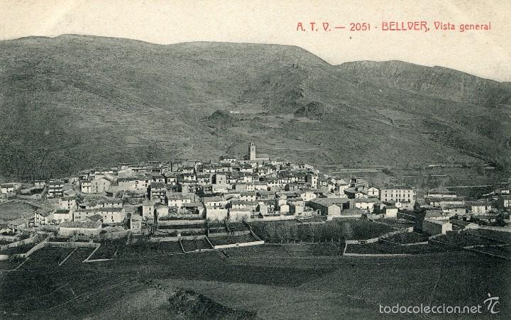 Postkarten: a00453 Bellver - Vista General - Atv N&ordm;2051