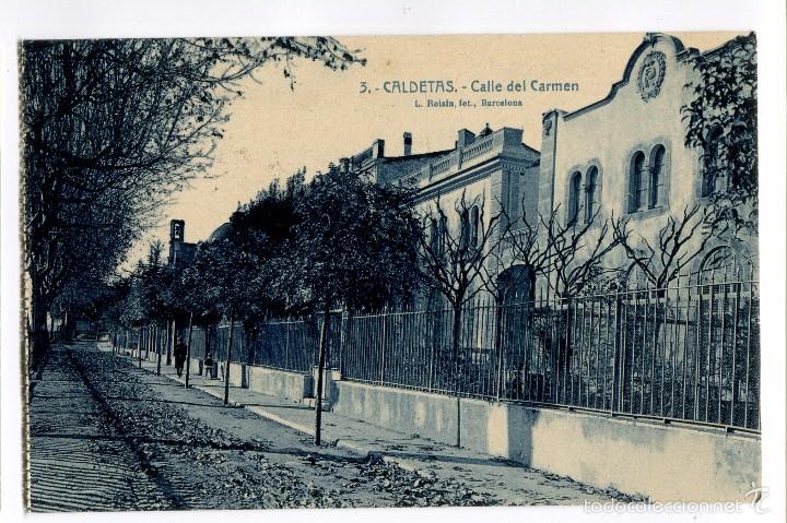 Cartoline: a00653 caldetes - calle del carmen - roisin n&ordm;3