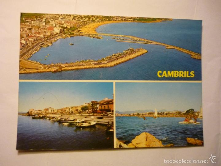 Postales: postal cambrils - playa - Foto 1