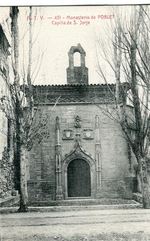 Cartoline: a01985 Poblet - Capilla De San Jorje - Atv N&ordm;451