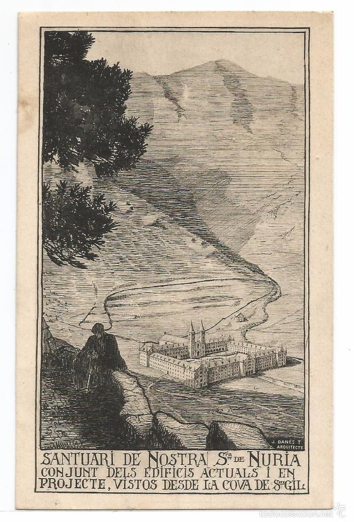 Postales: SANTUARI NOSTRA SRA. DE NURIA .- CONJUNT EDIFICIS ACTUALS PROJECTE - Foto 1